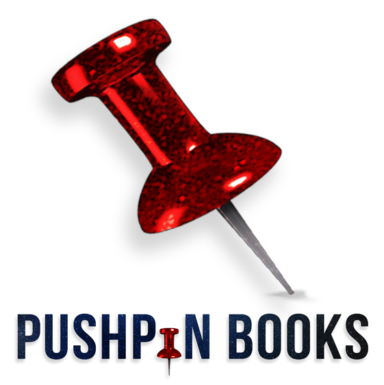 Pushpin Books Logo Design